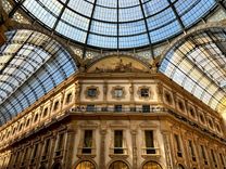 La galleria Vittorio Emanuele II