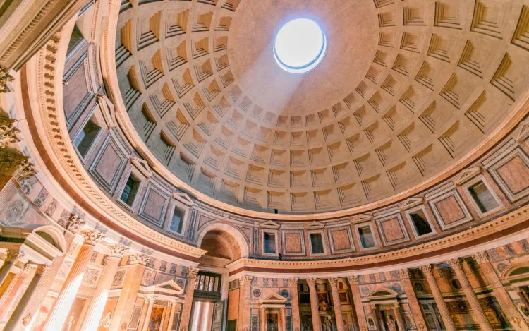 Pantheon Dome Interior