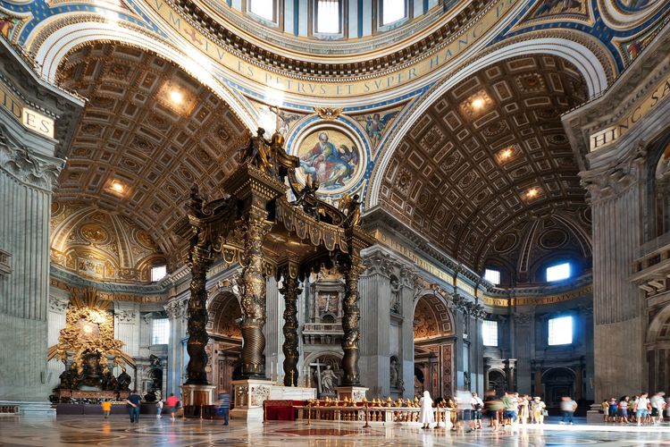 St. Peter's Basilica Interior