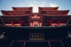 Buddha Tooth Relic Temple in Singapore