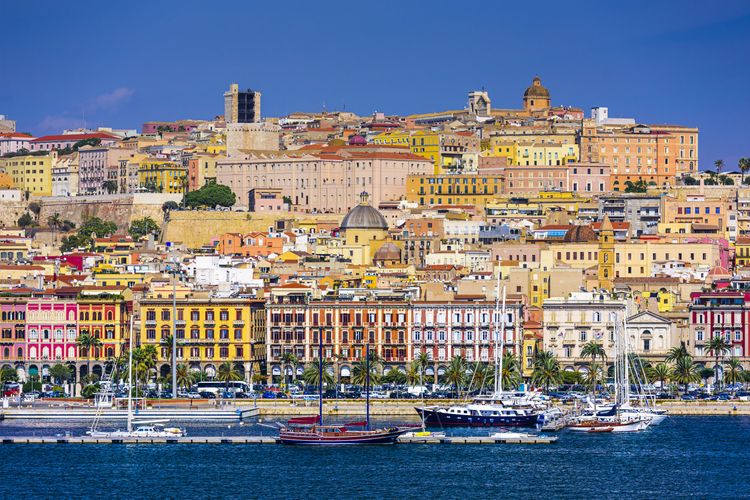 Cagliari City View